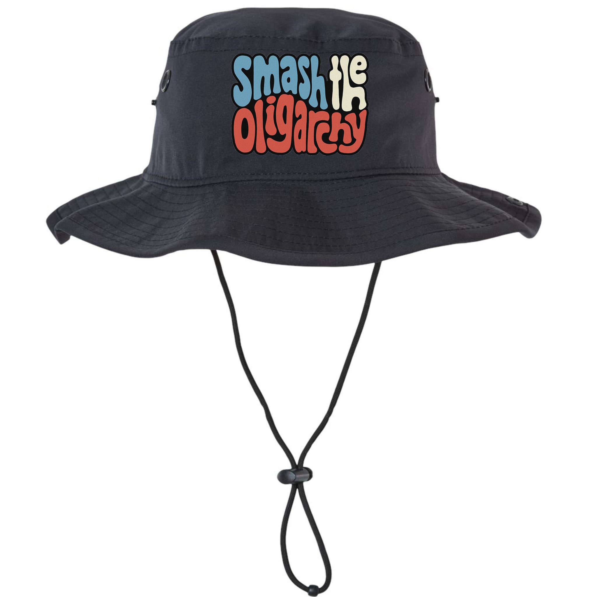 Smash The Oligarchy Word Art Bucket Hat