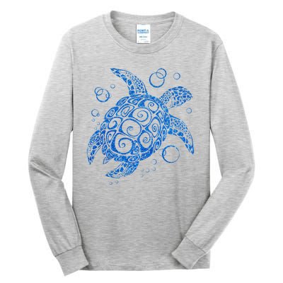 Sea Turtle Ocean Animals Tall Long Sleeve T-Shirt