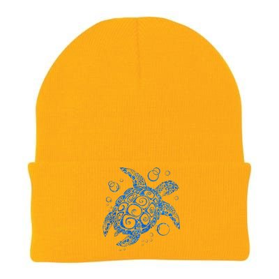 Sea Turtle Ocean Animals Knit Cap Winter Beanie