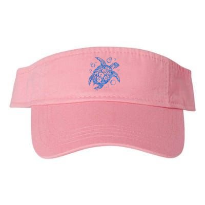 Sea Turtle Ocean Animals Valucap Bio-Washed Visor