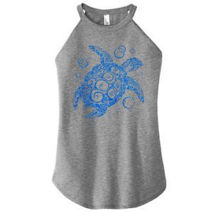 Sea Turtle Ocean Animals Women's Perfect Tri Rocker Tank