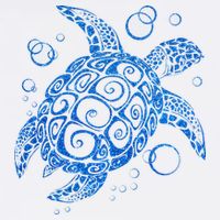 Sea Turtle Ocean Animals Performance Shirt