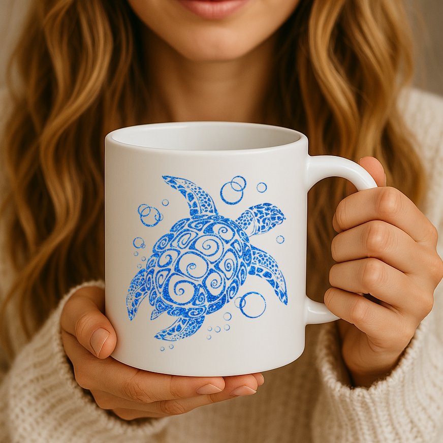 Sea Turtle Ocean Animals Mug
