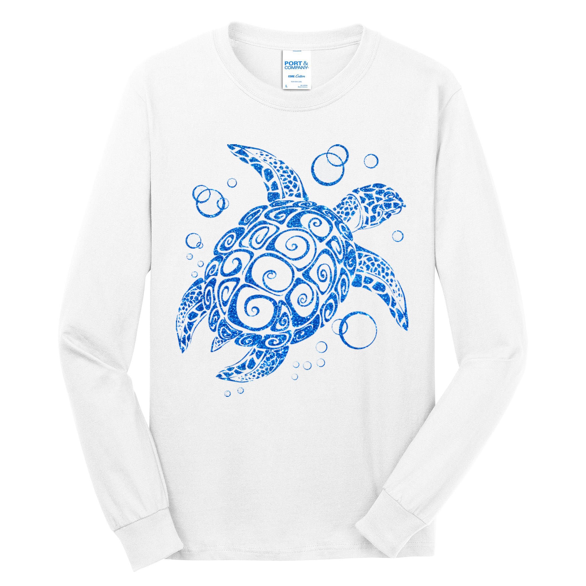 Sea Turtle Ocean Animals Tall Long Sleeve T-Shirt