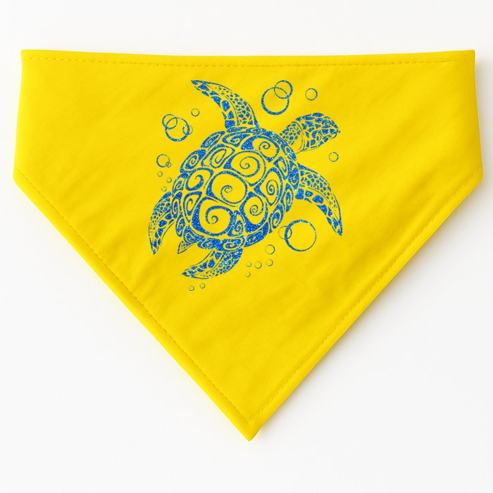 Sea Turtle Ocean Animals USA-Made Doggie Bandana