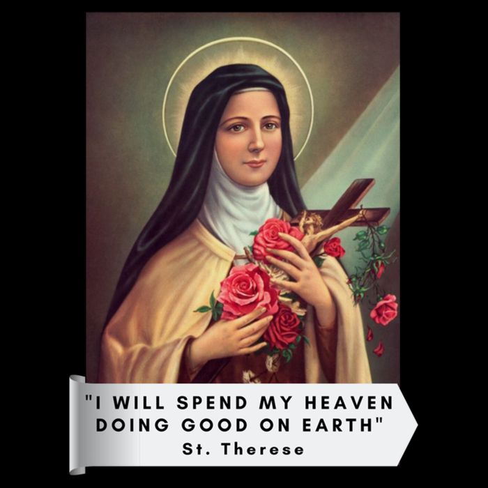 St Therese Of Lisieux Saint Therese Of Jesus Catholic Gift Cooling Performance Crew T-Shirt