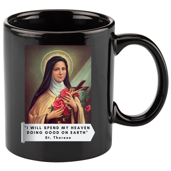 St Therese Of Lisieux Saint Therese Of Jesus Catholic Gift 11oz C Handle Ceramic Mug