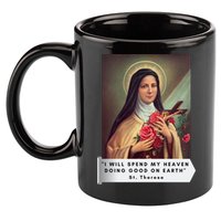 St Therese Of Lisieux Saint Therese Of Jesus Catholic Gift 11oz C Handle Ceramic Mug