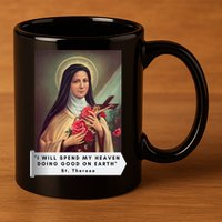 St Therese Of Lisieux Saint Therese Of Jesus Catholic Gift 11oz C Handle Ceramic Mug