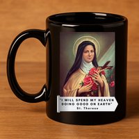 St Therese Of Lisieux Saint Therese Of Jesus Catholic Gift 11oz C Handle Ceramic Mug