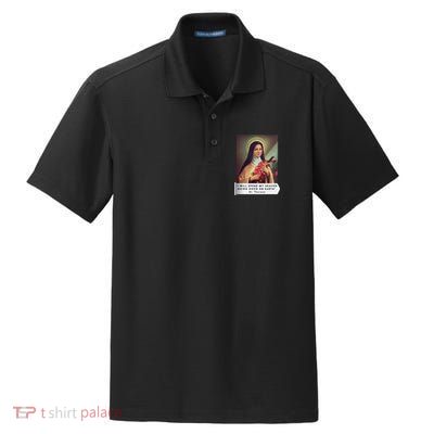St Therese Of Lisieux Saint Therese Of Jesus Catholic Gift Dry Zone Grid Polo