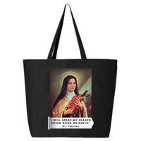 St Therese Of Lisieux Saint Therese Of Jesus Catholic Gift 25L Jumbo Tote
