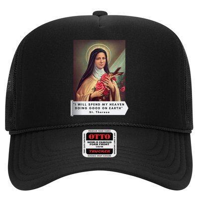 St Therese Of Lisieux Saint Therese Of Jesus Catholic Gift Trucker Hat