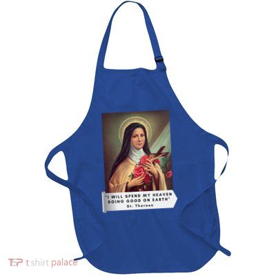 St Therese Of Lisieux Saint Therese Of Jesus Catholic Gift Apron