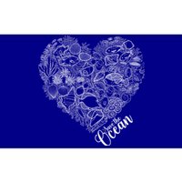 Save The Ocean Sea Love Heart Great Gift For Valentines Day Bumper Sticker