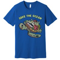 Save The Ocean Sea Turtle Coral Reef Marine Environtal Gift Premium T-Shirt