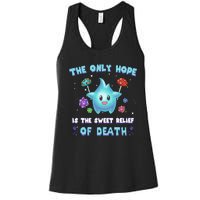 Star The Only Hope Is The Sweet Relief Of Death Luma Star Women's Racerback Tank