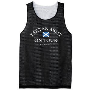 Scotland Tartan On 2024 Mesh Reversible Basketball Jersey Tank