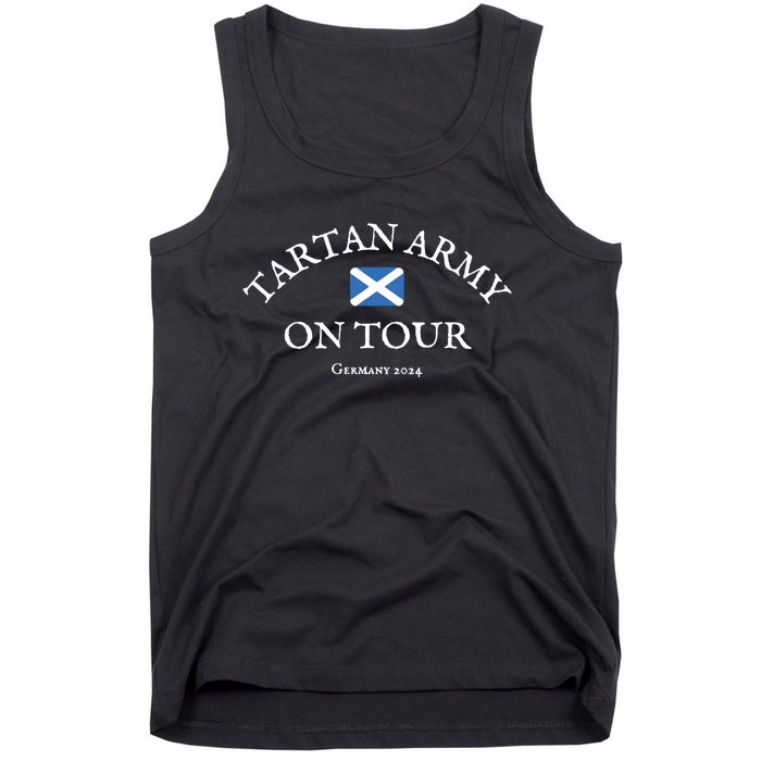 Scotland Tartan On 2024 Tank Top