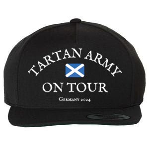 Scotland Tartan On 2024 Wool Snapback Cap