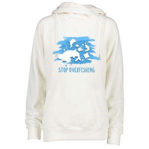 Save The Oceans Keep Sea Plastic Free Earth Recycle Great Gift Womens Funnel Neck Pullover Hood