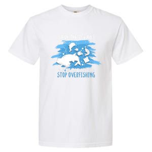 Save The Oceans Keep Sea Plastic Free Earth Recycle Great Gift Garment-Dyed Heavyweight T-Shirt