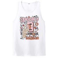 Spooky Turn Off Turn On Season Skeleton Hand Funny Halloween PosiCharge Competitor Tank