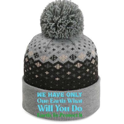 Save The Oceans Marine Life For Environtal Awareness Gift The Baniff Cuffed Pom Beanie