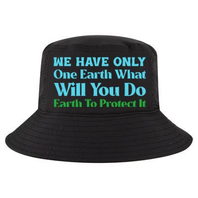 Save The Oceans Marine Life For Environtal Awareness Gift Cool Comfort Performance Bucket Hat