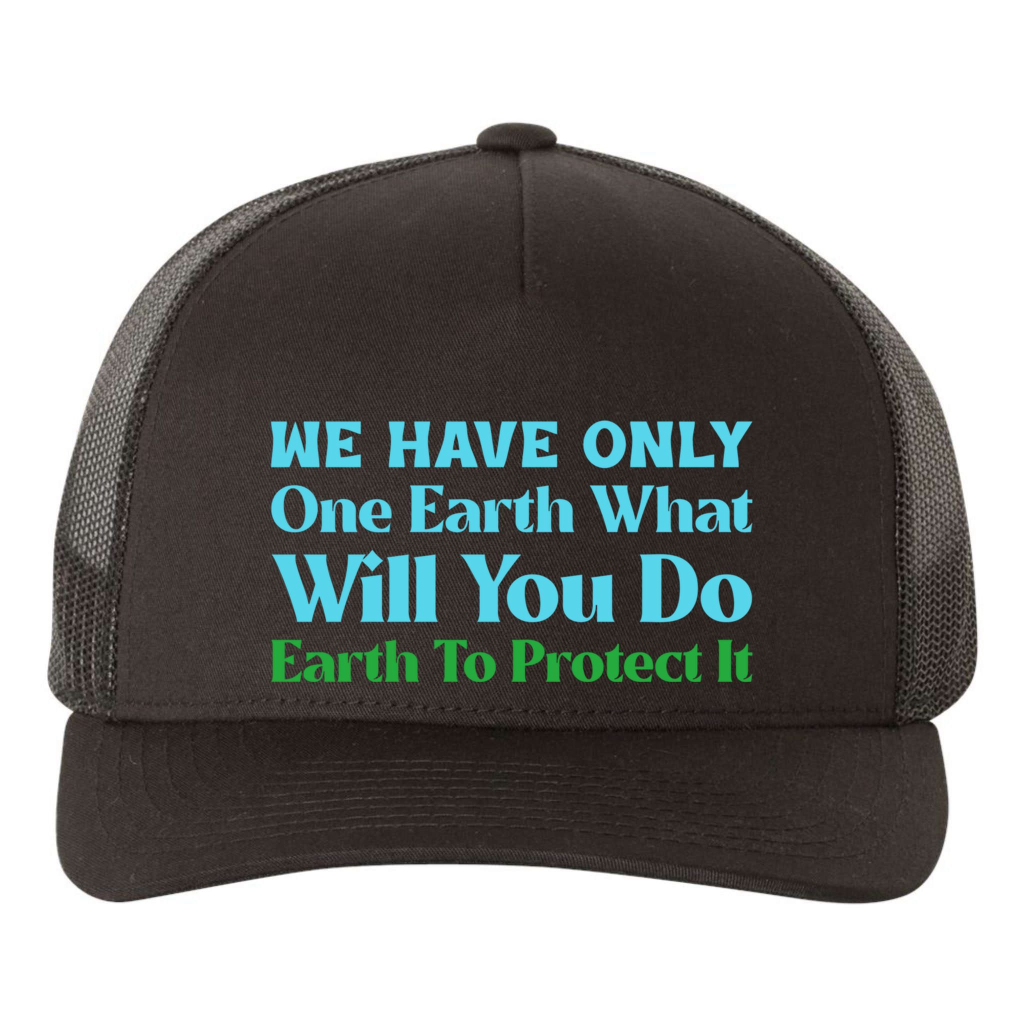 Save The Oceans Marine Life For Environtal Awareness Gift Yupoong Adult 5-Panel Trucker Hat
