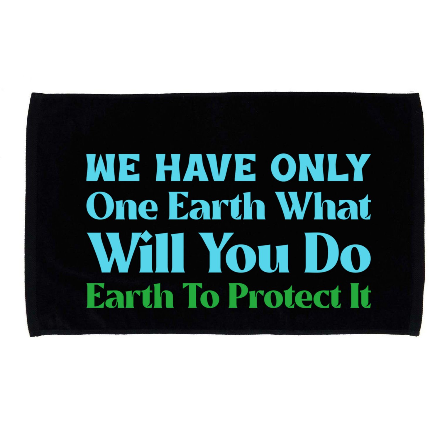 Save The Oceans Marine Life For Environtal Awareness Gift Microfiber Hand Towel