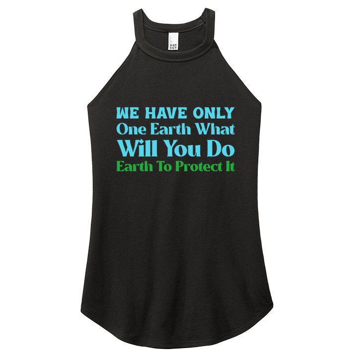 Save The Oceans Marine Life For Environtal Awareness Gift Women's Perfect Tri Rocker Tank