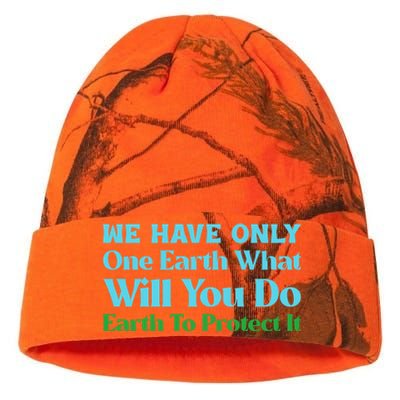 Save The Oceans Marine Life For Environtal Awareness Gift Kati Licensed 12" Camo Beanie