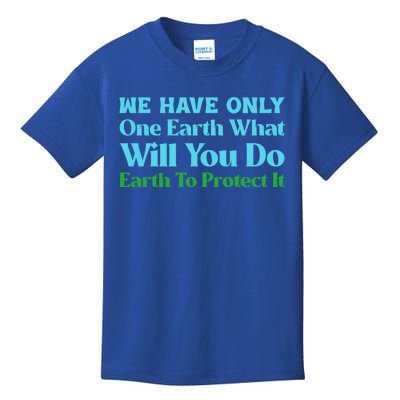 Save The Oceans Marine Life For Environtal Awareness Gift Kids T-Shirt