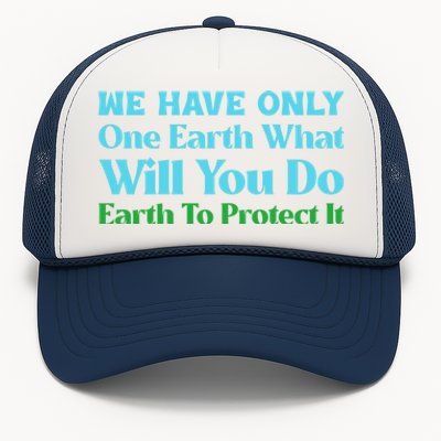 Save The Oceans Marine Life For Environtal Awareness Gift Trucker Hat