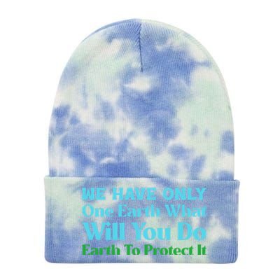 Save The Oceans Marine Life For Environtal Awareness Gift Tie Dye 12in Knit Beanie