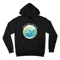 Save The Ocean Marine Biology Biologist Sea Turtle Lover Hoodie