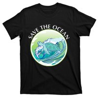 Save The Ocean Marine Biology Biologist Sea Turtle Lover T-Shirt