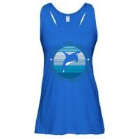 Save The Orcas Protect The Ocean Whale Design Gift Ladies Essential Flowy Tank