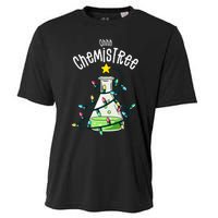 Science Teacher Oh Chemistree Chemistry Christmas Cooling Performance Crew T-Shirt