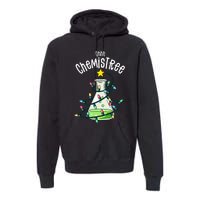 Science Teacher Oh Chemistree Chemistry Christmas Premium Hoodie