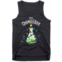 Science Teacher Oh Chemistree Chemistry Christmas Tank Top