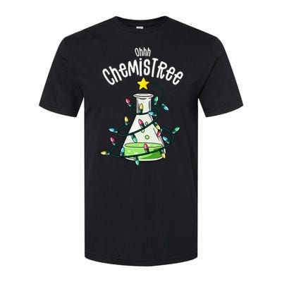 Science Teacher Oh Chemistree Chemistry Christmas Softstyle CVC T-Shirt