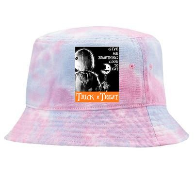 Sam Trick Or Treat Give Me Something Good To Eat Halloween Horror Tie-Dyed Bucket Hat