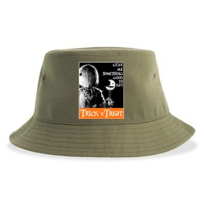 Sam Trick Or Treat Give Me Something Good To Eat Halloween Horror Sustainable Bucket Hat