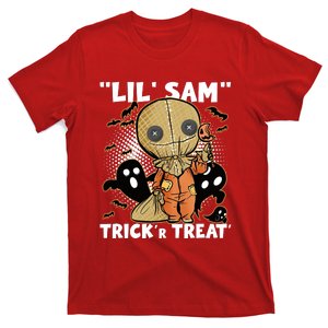 Sam Trickin Or Treatin Trick Or Treat Halloween Horror T-Shirt