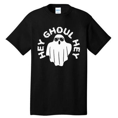 Spooky Trick Or Treat Hey Ghoul Hey Funny Halloween Tall T-Shirt