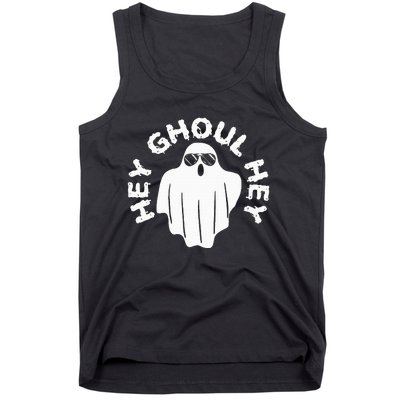 Spooky Trick Or Treat Hey Ghoul Hey Funny Halloween Tank Top