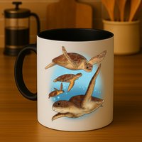 Sea Turtle Ocean Skip A Straw Save A Turtle Gift Mug