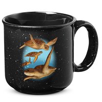 Sea Turtle Ocean Skip A Straw Save A Turtle Gift 15oz Campfire Ceramic Mug